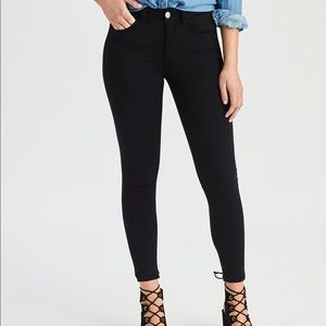 American Eagle Black Super Stretch Jeans Size 8